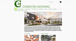 Desktop Screenshot of charitieshousing.org